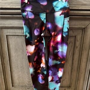 Kids Multicolor Tie-Dye Active Leggings Size 4/5! NWT!